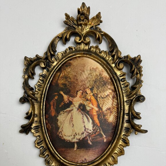 Vintage Wall Decor "Victorian era. Dancing .Ball" - Picture 2 of 10